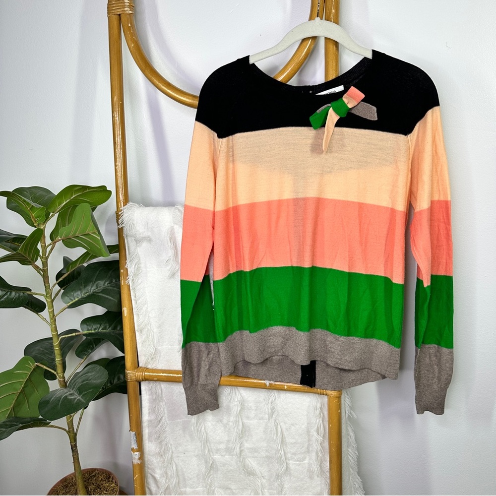 Sonia Rykiel Multicolor Striped Sweater